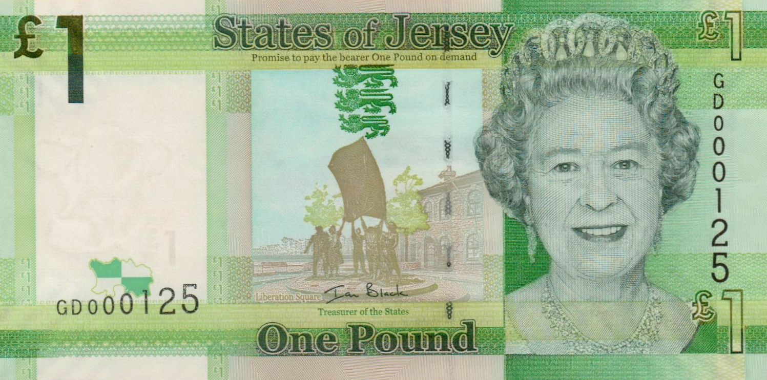 Jersey 1 2010 UNC P-30/a <b>[Serial#000125]</b>